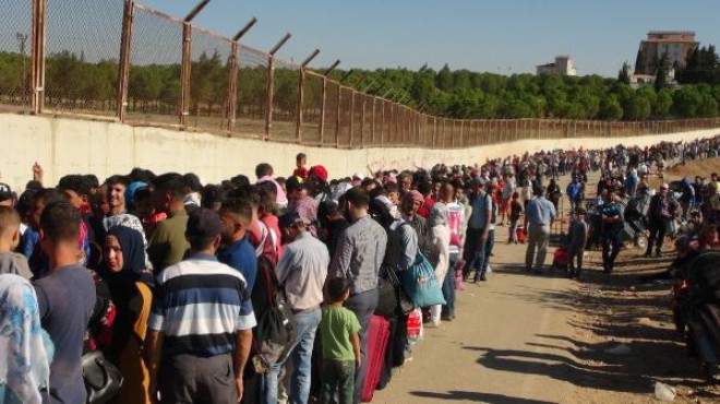 On binlerce Suriyeli bayram için ülkesine gitti