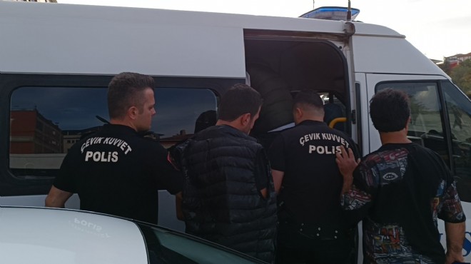 Otogardaki  yolcu kapma  kavgasında 8 tutuklama