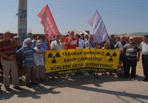  İzmir in Çernobili nde  gelişigüzel  isyanı