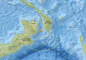 Papua Yeni Gine de 7.4 lük deprem