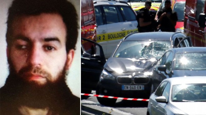 Paris te askerleri ezen saldırganın kimliği belli oldu