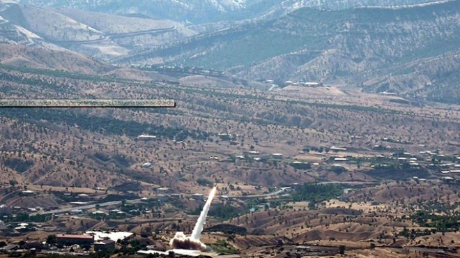 PKK nın belirlenen hedefleri  Bora  ile vuruluyor