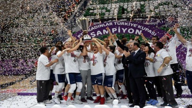 Türkiye Kupası nda şampiyon Bornova da belli oldu