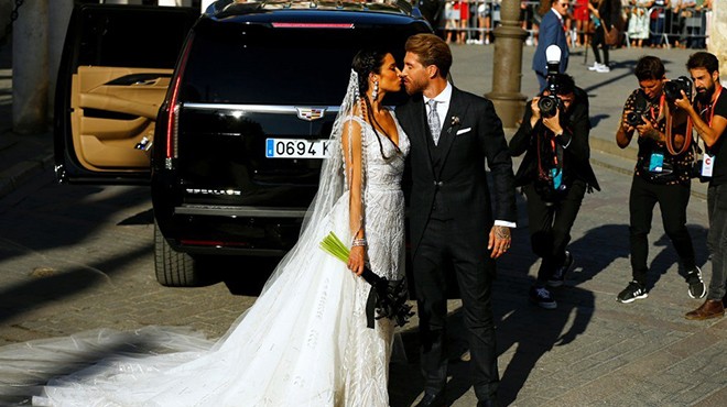 Ramos un düğününde skandal iddia: Herkes çıplaktı!