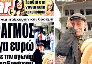 Yunan Gazetesi Eşref Amca’yı manşet yaptı! 
