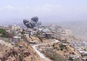 Flaş! Yemen de yeniden bombardıman başladı