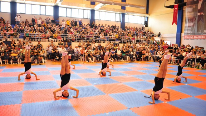 Ritmik Cimnastikçiler Balçova’da yarışacak