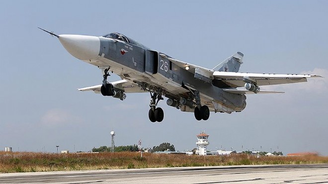 Karadeniz de gergin anlar: Rus jetleri...