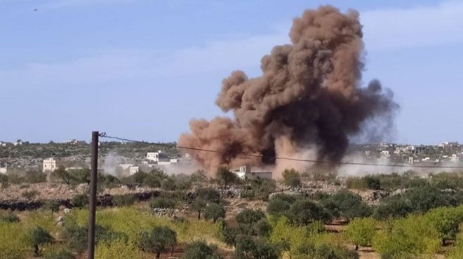 Rus savaş uçakları İdlib i vurdu!