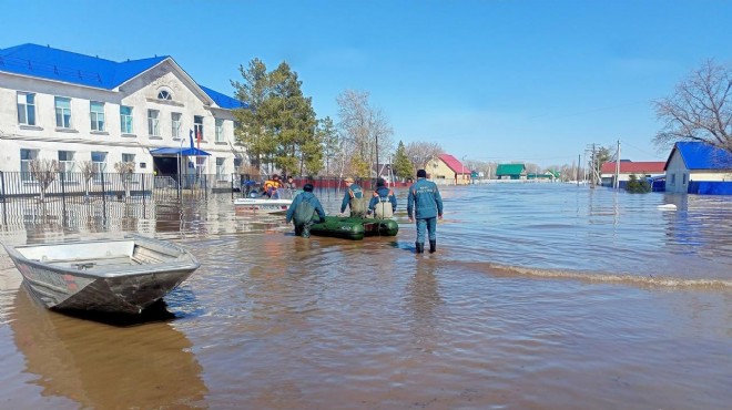 Rusya da sel bilançosu: 10 bin 550 ev su altında