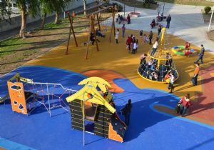 İzmir’in çocuklarına yeni nesil park! 