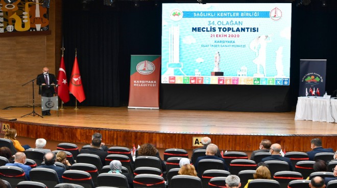 Sağlıklı Kentler Birliği İzmir de toplandı
