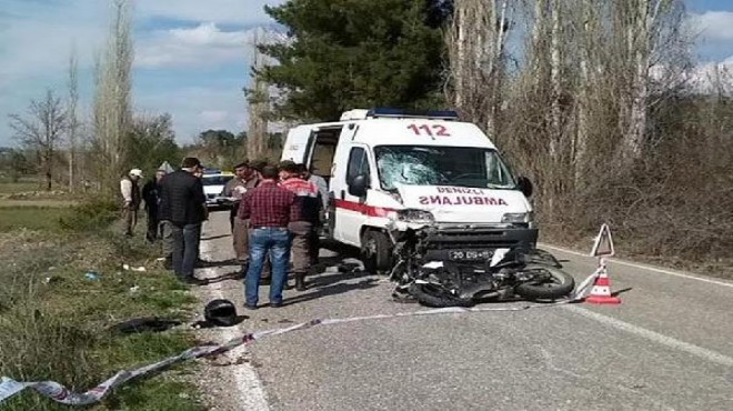 Seçmen taşıyan ambulans kaza yaptı: 1 ölü