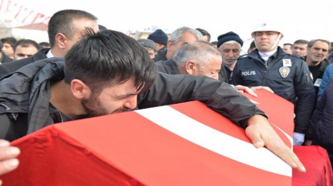 Şehit polis Kaltar son yolculuğuna uğurlandı