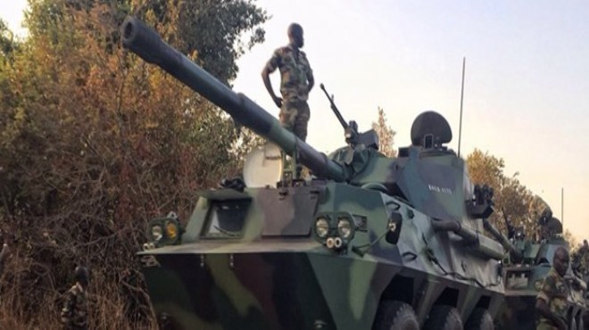 Senegal ordusu Gambiya ya girdi
