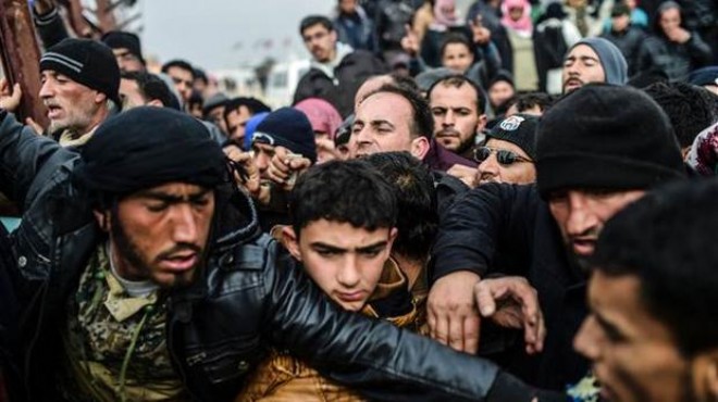 Türkiye sınırında 35 bin mülteci!