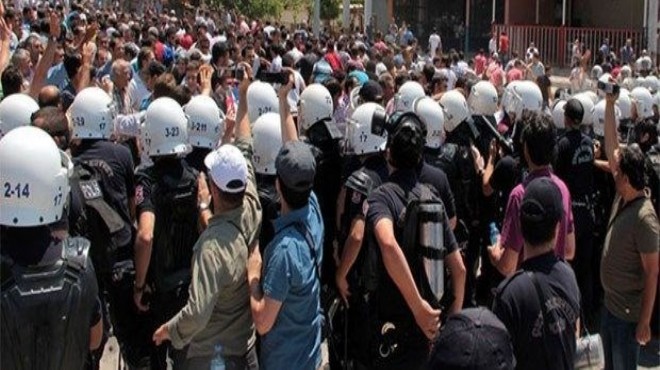 Soma protestosundaki polis müdahalesine  hak ihlali  kararı!