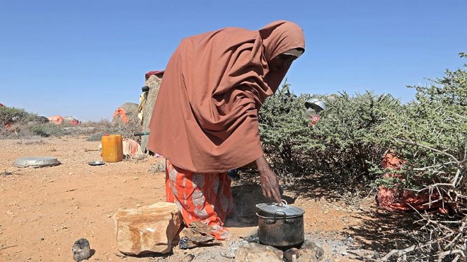 Somali’de insanlık dramı: 2 günde 110 kişi açlıktan öldü