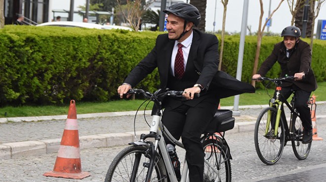 Soyer açıkladı: Bisiklet yolları artık kent merkezinde!