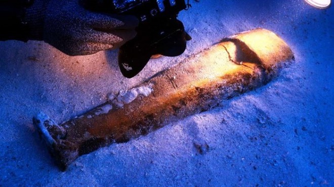 Suların altından 2 bin 700 yıllık tanrıça heykeli çıktı