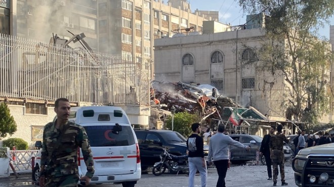 Suriye’de İran büyükelçisinin konutuna hava saldırısı