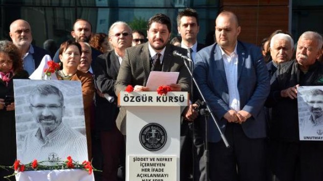 Tahir Elçi için İzmir Barosu nda anma töreni
