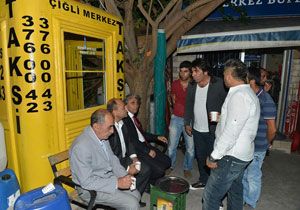Başkan Arslan dan taksicilere özel ziyaret