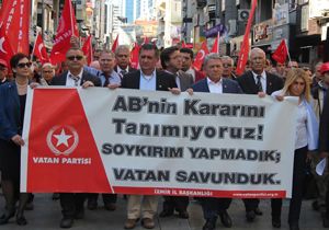 VP İzmir den AP nin  soykırım  kararına protesto