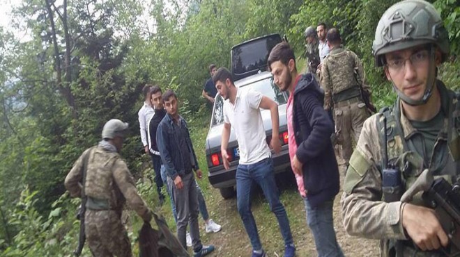 Teröristler Trabzon da saldırdı: 2 asker yaralı!
