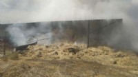 Hayvan yetiştiricilerine samanlık yangını uyarısı