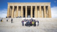 İzmirli başkanlardan Anıtkabir'e ziyaret
