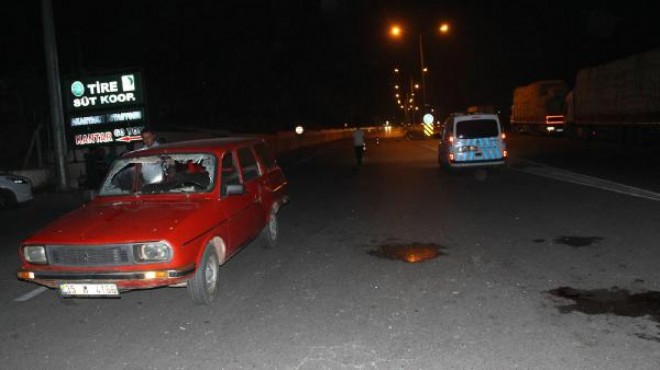 Tire de otomobiller çarpıştı: Bir kişi ağır yaralandı!