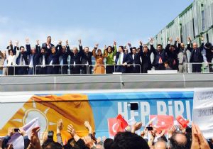 İzmir’de havaalanı mitingi: Eroğlu ve Yıldırım’dan önemli mesajlar 