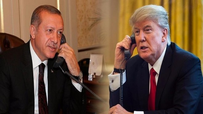 Trump, Erdoğan la konuşurken emri verdi!