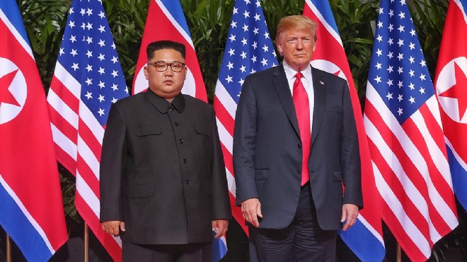 Trump ile Kim Jong Un ikinci kez bir arada!