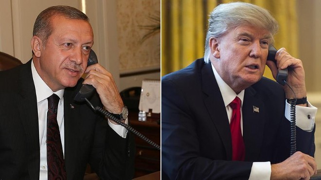 Trump tan Erdoğan a tebrik telefonu