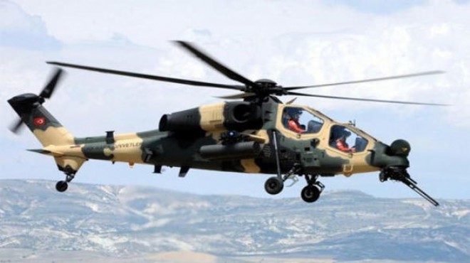 TSK dan açıklama: Atak helikopteri kırıma uğradı