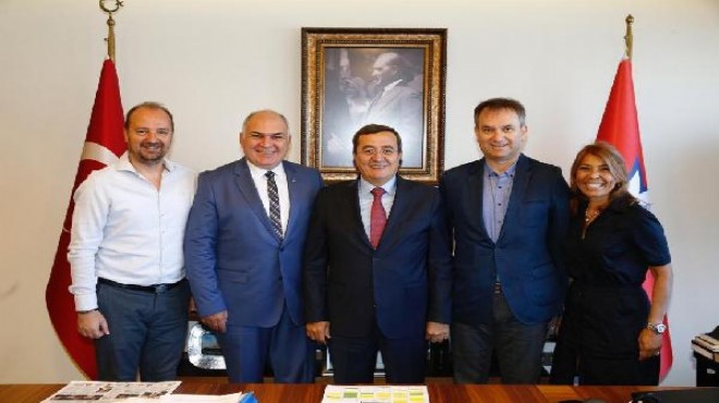 TSYD İzmir Şubesi nden Başkan Batur a ziyaret