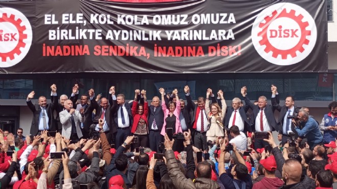 Tugay’dan birlik mesajları… CHP adayları işçilerin vitrininde!