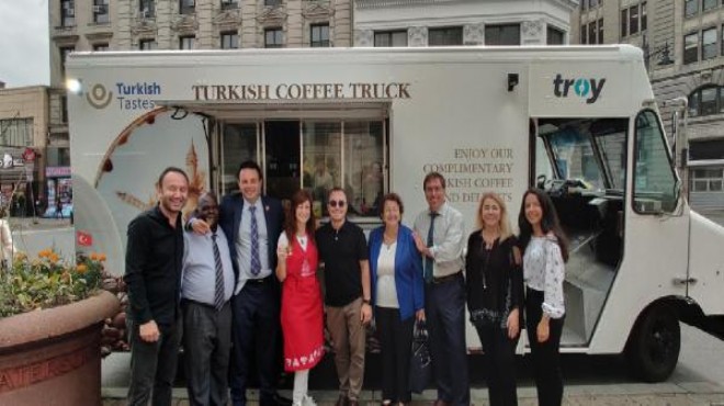 Türk lezzetleri Amerikalılara Türk kahvesiyle tanıtıldı