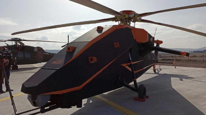 TUSAŞ ın insansız elektrikli taarruz helikopteri T629 ilk kez görüntülendi