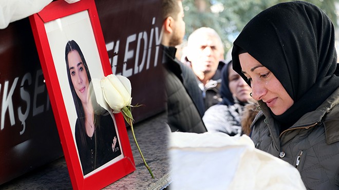 Uçak kazası kurbanı Songül e İzmir de acı veda