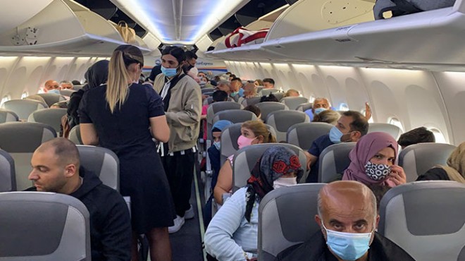 Uçakta koronavirüs paniği: Kalkış iptal edildi!