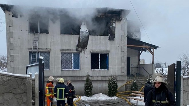 Ukrayna da huzurevi yangını: 15 ölü!