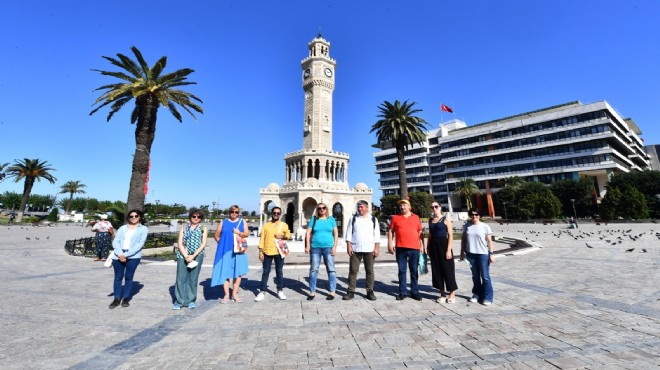 Uluslararası Kültür Zirvesi nin konukları İzmir i adımladı
