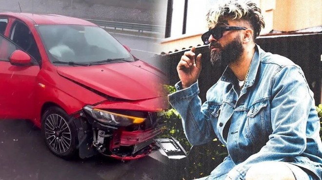Ünlü rap sanatçısı Şehinşah, kaza geçirdi