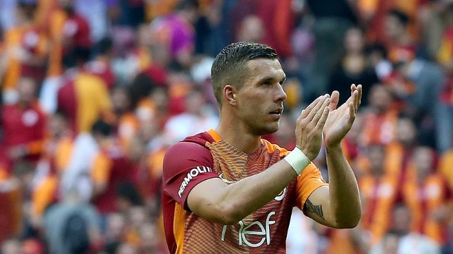 Ve anlaşma tamam: Podolski Galatasaray a veda ediyor