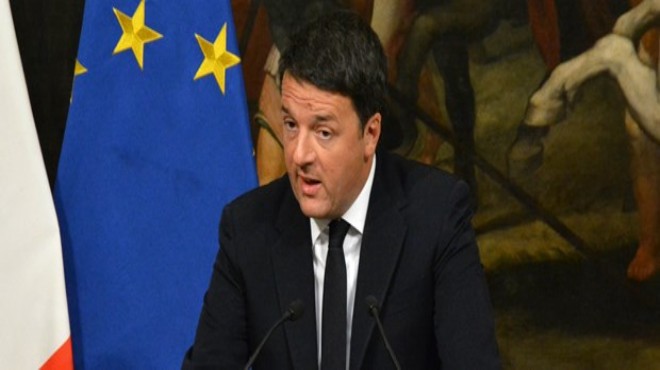 Ve İtalya Başbakanı Renzi istifa etti
