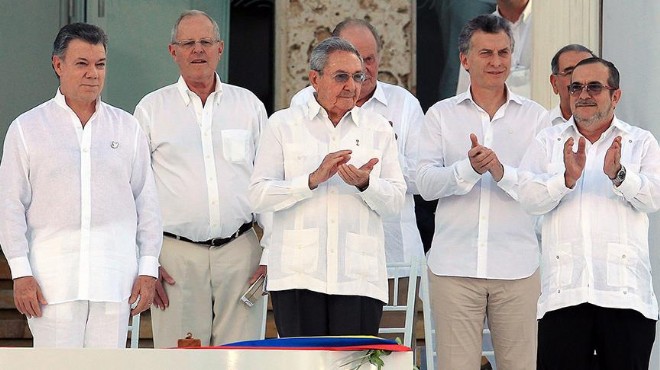 Ve Kolombiya ya 52 yıl sonra barış geldi!