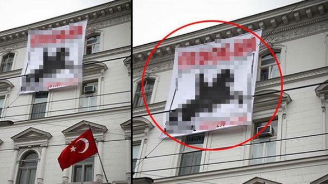 Türk Büyükelçiliği’ne çirkin saldırı!